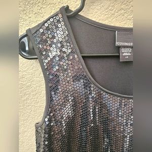 Glittery gray sleeves fits M to L